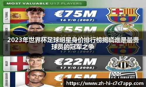 2023年世界杯足球明星身价排行榜揭晓谁是最贵球员的冠军之争